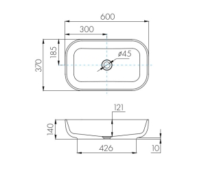 1A2469K2TEKA0 Набор: 1A246901TEKA0 Тумба-умывальник Терра 105 Дуб Кантри/Антрацит/1A73313KLK010 Раковина Лола 60