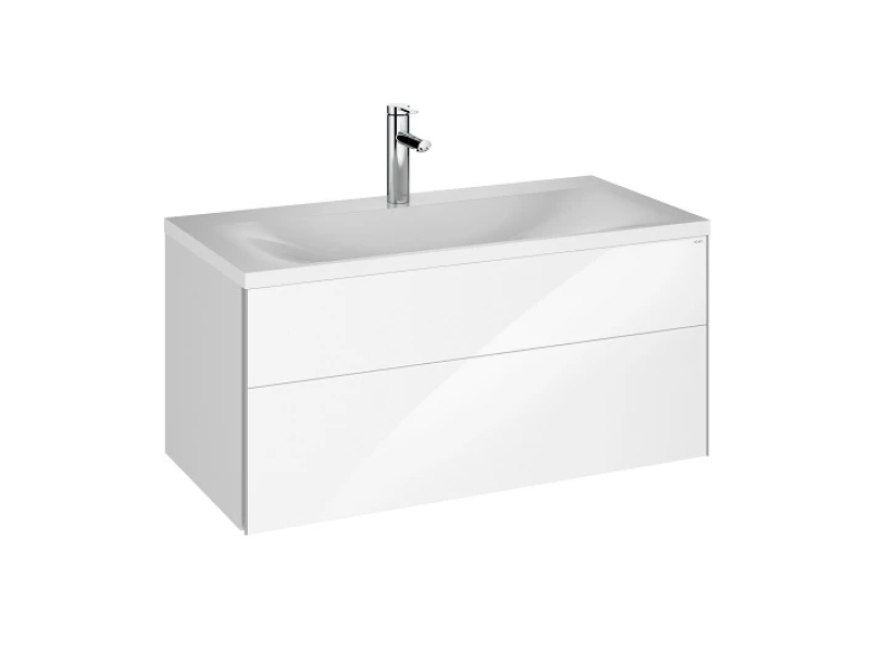Купить Тумба с раковиной Keuco Royal Reflex 39604210100 белая