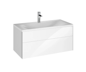 Тумба с раковиной Keuco Royal Reflex 39604210100 белая