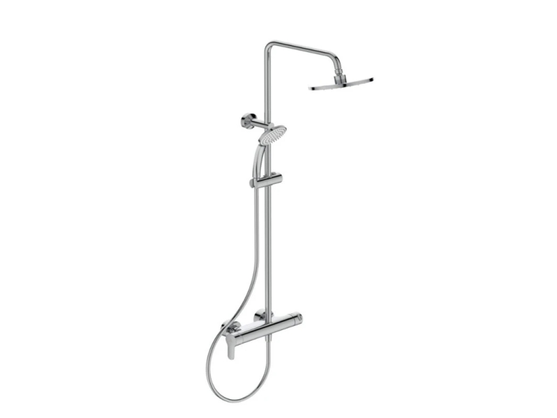 Купить Душевая система с настенным смесителем Ideal Standard IdealRain Cerafine O BC750AA