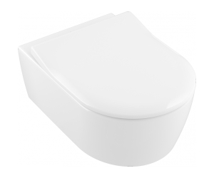 5656 RS01 AVENTO Комбипак (5656R001 Унитаз 370х530, подвесной, DirectFlush + 9M78C101 Сиденье для унитаза, SlimSeat, QuickRelease, SoftClosing)