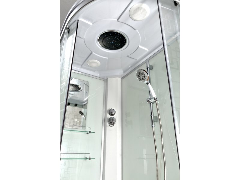 Купить Душевая кабина Deto Em EM1511 L/R 110 x 80 см, с крышей, стандартная