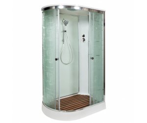 Душевая кабина Deto Em EM1511 L/R 110 x 80 см, с крышей, стандартная