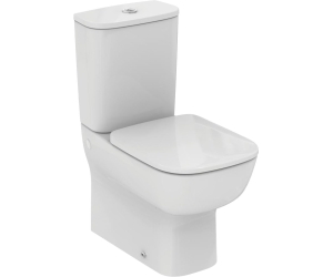 T282001+T282801+T318301 ESEDRA Напольный пристенный унитаз с бачком, c сидением и крышкой плавного закрывания