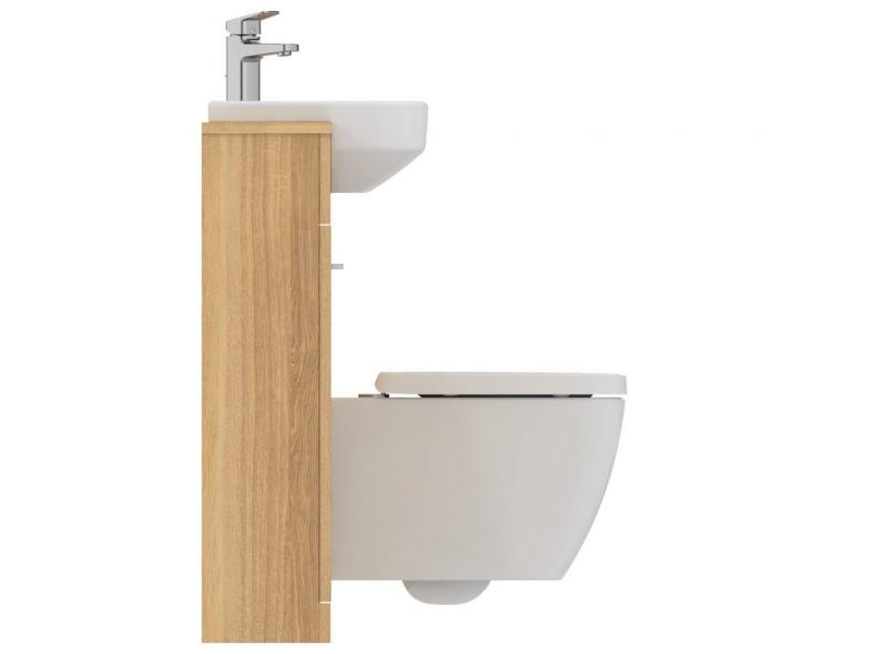 Купить T459201 Ideal Standard i.life S Безободковый подвесной унитаз, технология RimLS+, глубокий смыв. Короткая проекция - 48 см