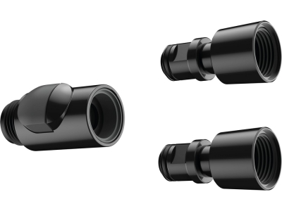 Адаптер для быстрой смены леек ручного душа Hansgrohe 28346000, черный