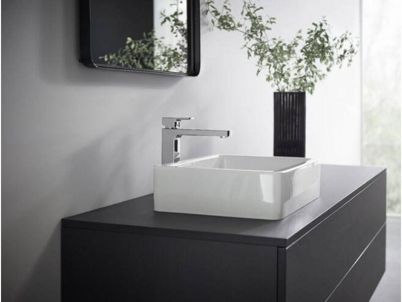 Купить Смеситель для раковины 230, со сливной гарнитурой Vernis Shape Hansgrohe 71590000, хром