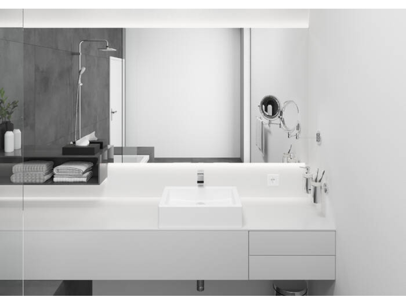 Купить Смеситель для раковины 230, со сливной гарнитурой Vernis Shape Hansgrohe 71590000, хром