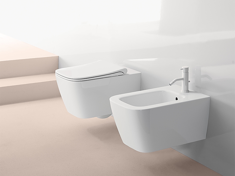 Купить 961511 NUBES Унитаз подвесной безободковый Swirlflush 55х35, цвет белый