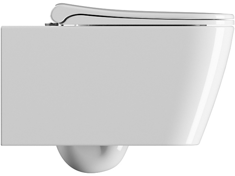 Купить 961511 NUBES Унитаз подвесной безободковый Swirlflush 55х35, цвет белый