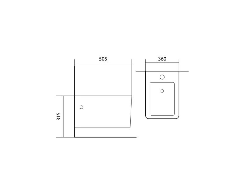 Купить AQ0506N-00 ЛИБРА NewБиде подвесное 510*360*305