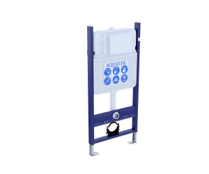 INS-0000014 Aquatek ECO Standart 50 (без верхней планки) Монтаж рама для подв унитаза1130*500*100+звукоизоляционная прокладка