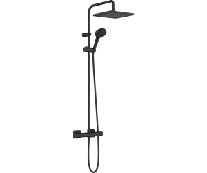 26427670 HG Vernis Shape Showerpipe 240 термостатическая душевая система матовый черный