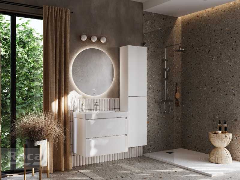 Купить 857630509 ONA модуль для раковины 800 мм, 785x450x565 мм, с 2 ящиками, белый матовый