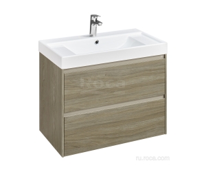857630511 ONA модуль для раковины 800 мм, 785x450x565 мм, с 2 ящиками, темный вяз