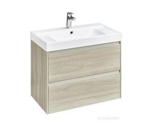 857630512 ONA модуль для раковины 800 мм, 785x450x565 мм, с 2 ящиками, светлый дуб