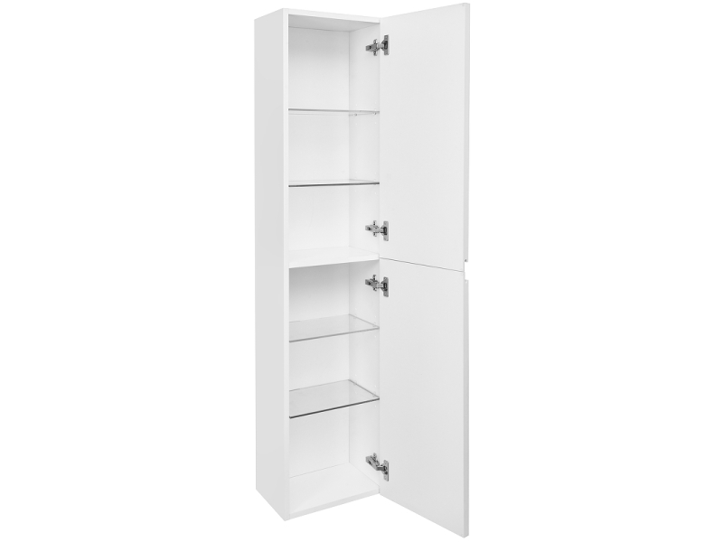 Купить 857650806 OLETA шкаф-колонна 1500 мм, 350x257x1500, белый глянец