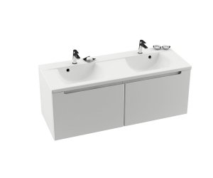 Тумба под раковину Ravak SD Classic, 130 см, цвет корпуса белый, цвет фасада белый, X000000422