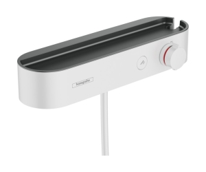 24360700 HG ShowerTablet Select 400 термостатический смеситель для душа, матовый белый