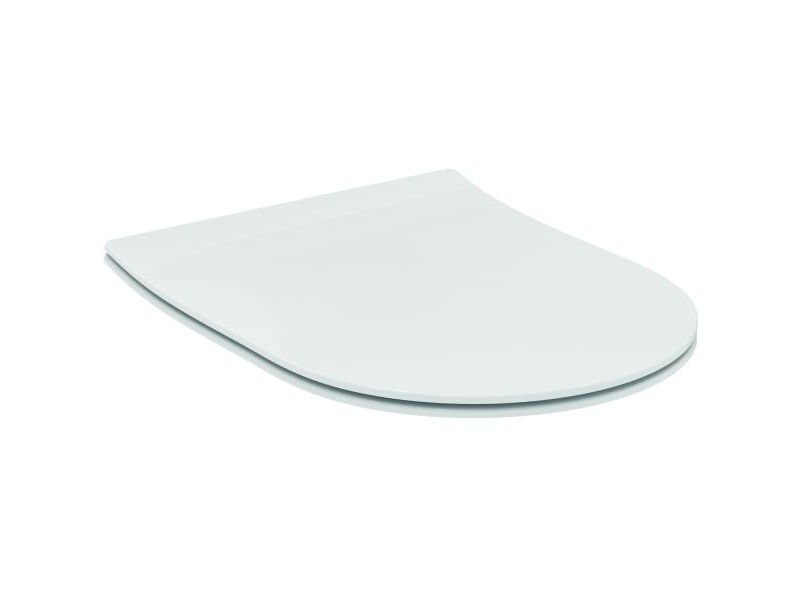 Купить Сиденье с крышкой для унитаза Ideal Standard BLEND CURVE SANDWICH тонкое с микролифтом T520801