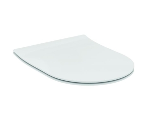 Сиденье с крышкой для унитаза Ideal Standard BLEND CURVE SANDWICH тонкое с микролифтом T520801
