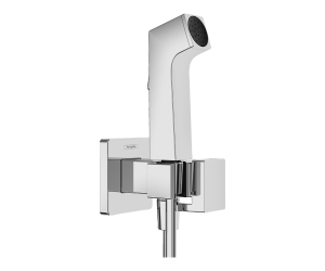 Гигиенический душ Hansgrohe E 1 jet EcoSmart+ со смесителем (внешняя часть), хром 29233000