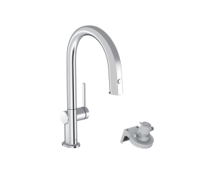 Cмеситель для кухни с вытяжным изливом Hansgrohe Aqittura M91 210 1j с подключением к фильтру питьевой воды 76803000