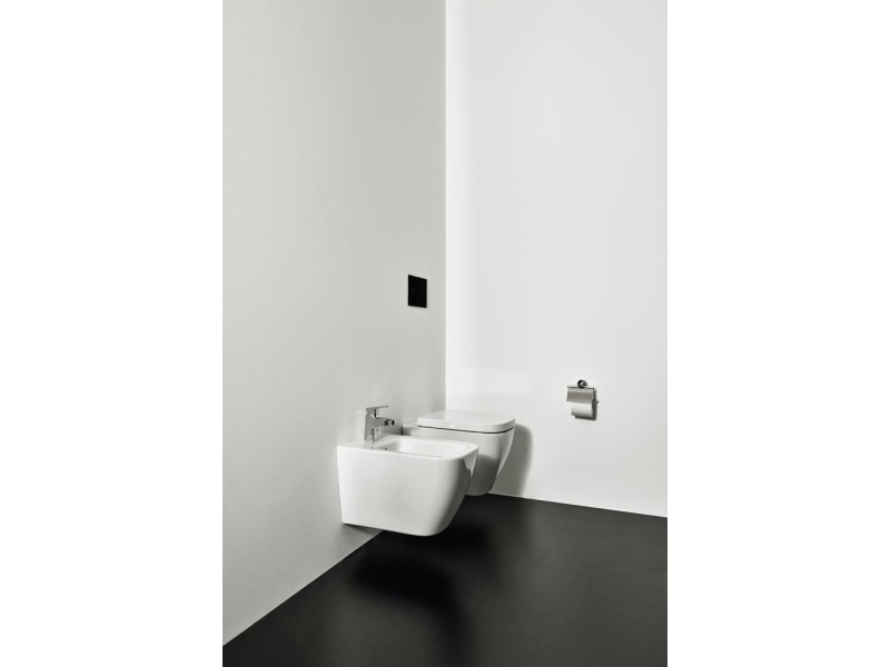 Купить T459301 Ideal Standard i.life S Подвесное биде, с отверстием под смеситель, с отверстием перелива. Короткая проекция - 48 см. С крепежом TT0299598