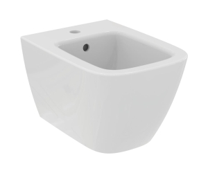 T459301 Ideal Standard i.life S Подвесное биде, с отверстием под смеситель, с отверстием перелива. Короткая проекция - 48 см. С крепежом TT0299598