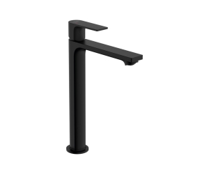 Смеситель для накладной раковины Hansgrohe Rebris S 240 CoolStart со сливным гарнитуром, черный матовый 72581670