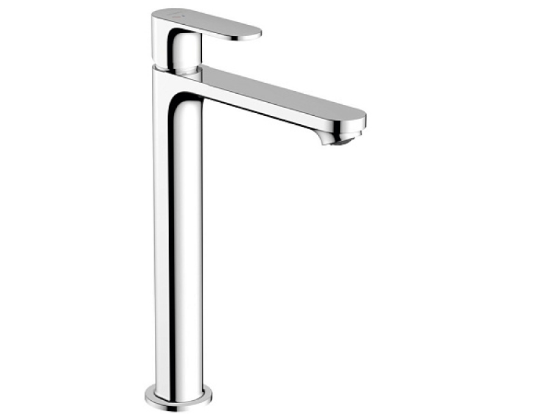 Купить Смеситель для накладной раковины Hansgrohe Rebris S 240 CoolStart со сливным гарнитуром, хром 72580000