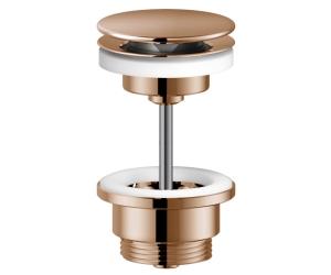 AV00110/11RCP сливное устройство (push-open), красное золото