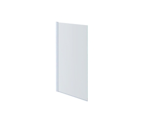 AQ NAR 6310-140 Душевая перегородка Walk in с держателем 1400x2000 профиль хром, стекло прозрачное