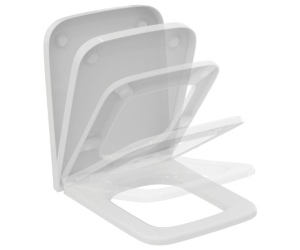 T392701 BLEND CUBE Сиденье и крышка стандарт, тип wrapover, дюропласт, легкосъемное (шарниры Easy Take Off), с функцией плавного закрытия