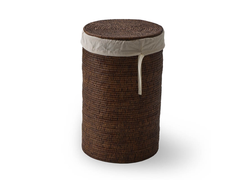Купить Корзина для белья Ротанг темный 34 Decor Walther 0936592 BASKET WB SMALL