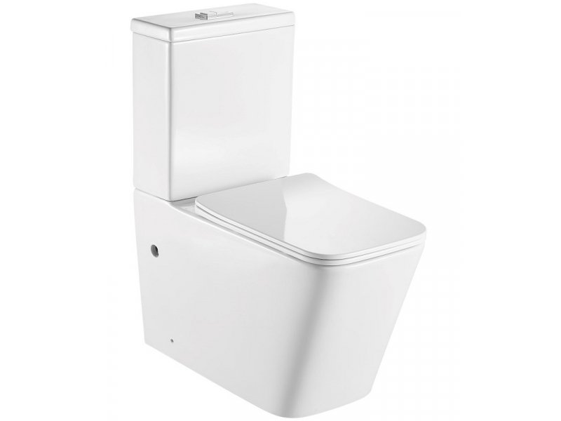 Купить Унитаз-компакт Aquatek Либра с сиденьем Soft Close, белый, AQ1263-00