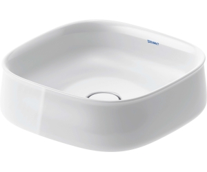Раковина Duravit Zencha 42x42см, без перелива, белая 2373420079