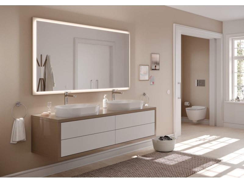 Купить Унитаз подвесной SEREL Smart, с тонким сиденьем с микролифтом, SM25SL