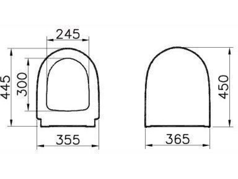 Купить Крышка-сиденье VitrA Sento 86-003-009