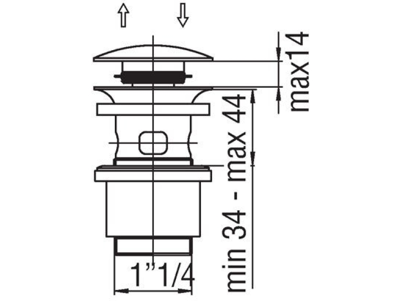 Купить Сливной набор Nobili Drain AV00110/10CR