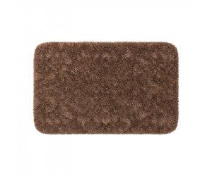 Коврик WasserKraft Kammel напольный, цвет - коричневый, 90 х 57 см, BM-8305 Raw Umber