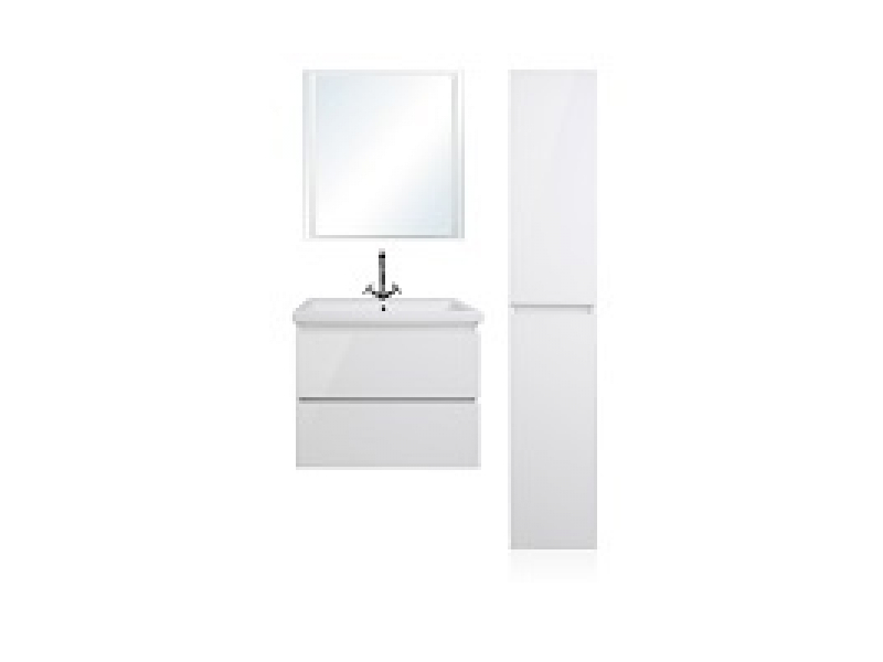 Купить Пенал подвесной Style Line Даймонд 30 CC-00000484 Люкс Plus, 30 см, подвесной, белый