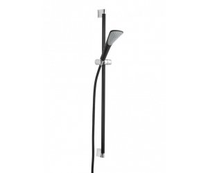 Душевой гарнитур 1S Kludi Fizz 6764087-00 штанга 90 см, черный матовый