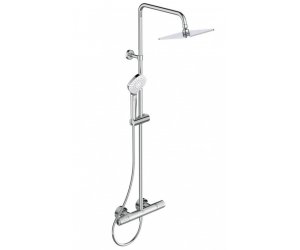 Душевая система Ideal Standard Ceratherm T100 с термостатическая, хром, A7240AA