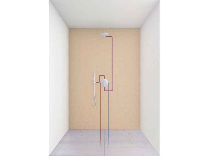 Купить Кронштейн душевой настенный Grohe Rainshower модерн 28576000, 282 мм, хром