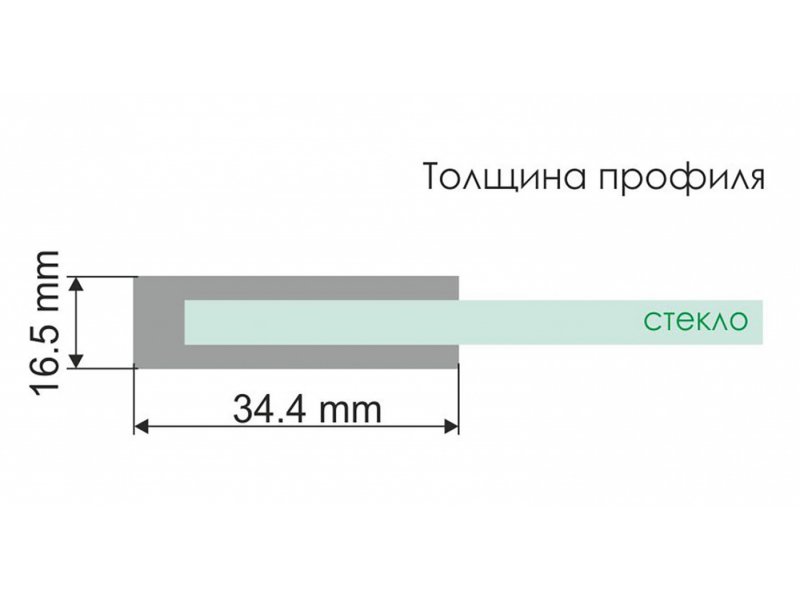 Купить Стеклянная шторка WasserKraft Leine 35P01-80WHITE для душа, распашная, одностворчатая
