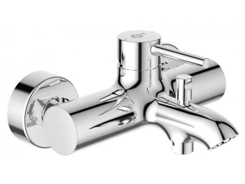 Купить Смеситель Ideal Standard Ceraflex настенный для ванны и душа, хром, BC199AA