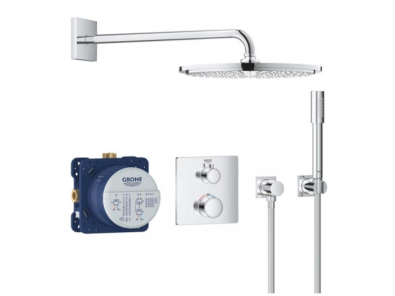 Купить Душевая система Grohe Rainshower Cosmopolitan 34730000, хром