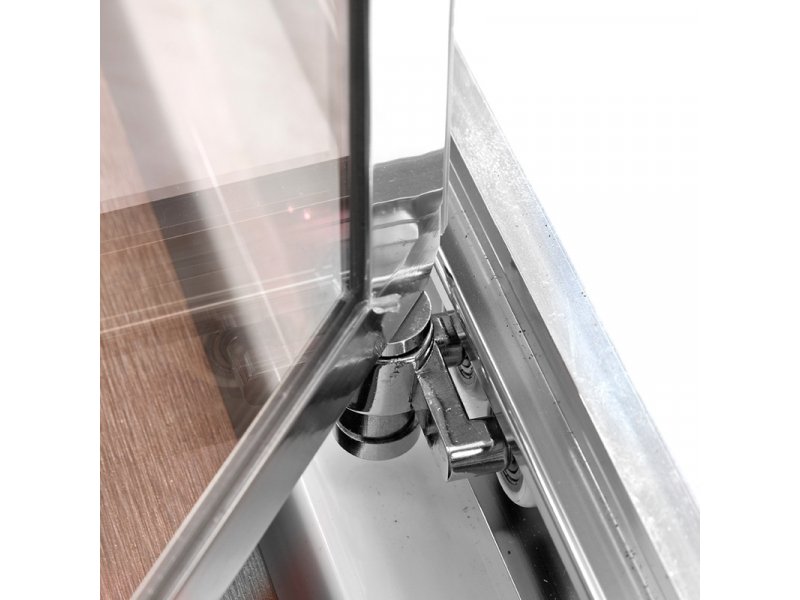 Купить Душевая кабина Deto Z Z122 Espoo 120 x 90 x 220 см с подсветкой, хром