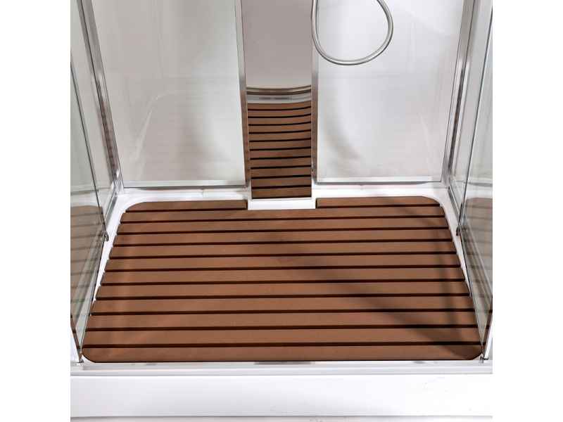 Купить Душевая кабина Deto Z Z122 Espoo 120 x 90 x 220 см с подсветкой, хром